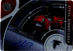 Michael Vick [Silver] #SS-MV Football Cards 2022 Panini Elements Steel Signatures Prices