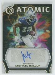 Michael Gallup #AA-MG Football Cards 2022 Panini Elements Atomic Autographs Prices