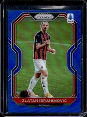 Zlatan Ibrahimovic [Blue] Soccer Cards 2020 Panini Chronicles Prizm Serie A Prices