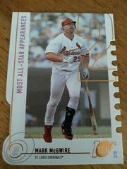 Mark McGwire [Die Cut] Baseball Cards 2002 Topps Ten Prices