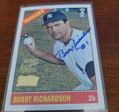 Bobby Richardson #TT48F Baseball Cards 2001 Topps Team Legends Autograph Prices