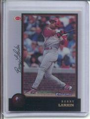 Barry Larkin #63 Baseball Cards 1998 Bowman Chrome Prices