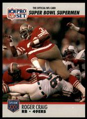 Roger Craig Football Cards 1990 Pro Set Super Bowl 160 Prices