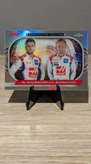 Mick Schumacher, Kevin Magnussen #CC-HAAS Racing Cards 2022 Topps Chrome Formula 1 Constructors Coalition Prices