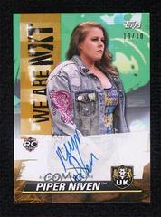 Piper Niven [Gold] #A-PN Wrestling Cards 2021 Topps WWE We Are NXT Autographs Prices
