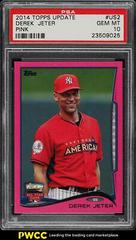 Derek Jeter [Pink] Baseball Cards 2014 Topps Update Prices