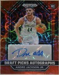 Andre Jackson Jr. [Choice Red] #DPA-AJJ Basketball Cards 2023 Panini Prizm Draft Picks Autographs Prices