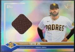 Fernando Tatis Jr. [Relic Silver Rainbow] #14 Baseball Cards 2022 Topps X Bobby Witt Jr. Crown Prices