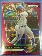 Vladimir Guerrero Jr. [Purple Shimmer] #165 Baseball Cards 2020 Panini Prizm Prices