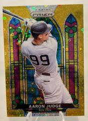 Aaron Judge [Gold Donut Circles Prizm] #SG-5 Baseball Cards 2021 Panini Prizm Stained Glass Prices
