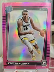 Keegan Murray [Pink] Basketball Cards 2022 Panini Chronicles Draft Picks Donruss Optic Rated Rookie Prices