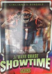 Ja'Marr Chase #ST-20 Football Cards 2023 Panini Score Showtime Prices