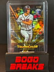 Matt Olson [Gold] #TT-17 Baseball Cards 2023 Topps Chrome in Technicolor Prices