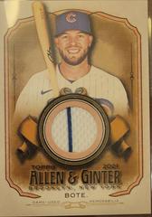 David Bote Baseball Cards 2021 Topps Allen & Ginter Full Size Relics Prices