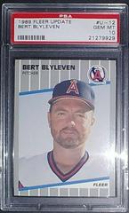 Bert Blyleven #U-12 Baseball Cards 1989 Fleer Update Prices
