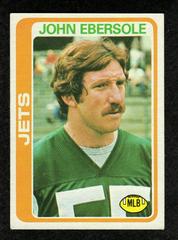 John Ebersole #41 Football Cards 1978 Topps Prices