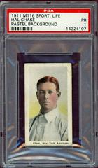 Hal Chase [Pastel Background] Baseball Cards 1911 M116 Sporting Life Prices