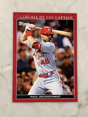 Paul Goldschmidt [Red] Baseball Cards 2022 Topps X Derek Jeter Prices