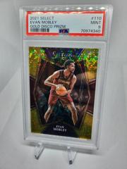 Evan Mobley [Gold Disco Prizm] #110 Basketball Cards 2021 Panini Select Prices