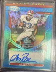 Andre Reed [Teal] #CCS-AR Football Cards 2022 Panini Certified Canton Signatures Prices