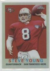 Steve Young [Refractor] Football Cards 2015 Topps Chrome 60th Anniversary Prices
