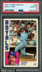 Amos Otis #655 Baseball Cards 1984 Topps Tiffany Prices
