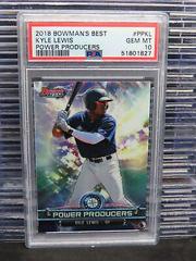 Kyle Lewis #PP-KL Baseball Cards 2018 Bowman's Best Power Producers Prices