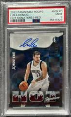 Luka Doncic Basketball Cards 2022 Panini Hoops Hot Signatures Prices