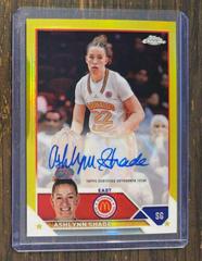 Ashlynn Shade [Yellow] #CA-ASH Basketball Cards 2023 Topps Chrome McDonald's All American Autographs Prices