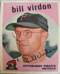 Bill Virdon #190 Baseball Cards 1959 Topps Prices