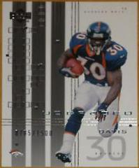 Terrell Davis #24 Football Cards 2000 Upper Deck Graded Prices