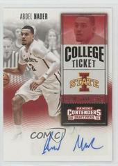 Abdel Nader [Autograph] #178 Basketball Cards 2016 Panini Contenders Draft Picks Prices