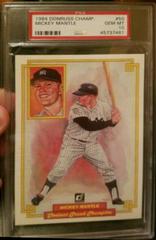 Mickey Mantle #50 Baseball Cards 1984 Donruss Champions Prices