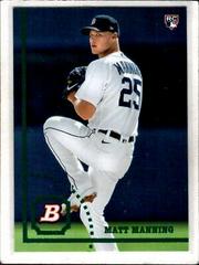 Matt Manning #89 Baseball Cards 2022 Bowman Heritage Prices