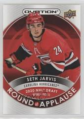 Seth Jarvis #RA-17 Hockey Cards 2021 Upper Deck Ovation Round of Applause Prices