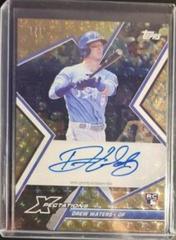 Drew Waters [Motherboard Gold] Baseball Cards 2023 Topps Xpectations Autographs Prices