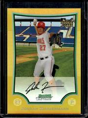 Jordan Zimmermann [Gold Refractor] Baseball Cards 2009 Bowman Chrome Prices