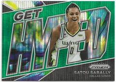 Satou Sabally [Green Pulsar] Basketball Cards 2022 Panini Prizm WNBA Get Hyped Prices