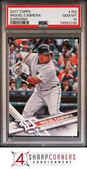 Miguel Cabrera [Swinging] #150 Baseball Cards 2017 Topps Prices