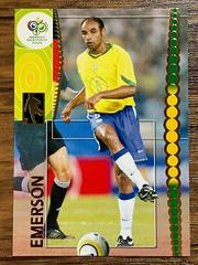 Emerson Soccer Cards 2006 Panini World Cup Germany Prices