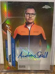 Andreas Seidl [Gold] #F1A-AS Racing Cards 2020 Topps Chrome Formula 1 Autographs Prices