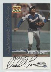Darrell Evans Baseball Cards 1999 Sports Illustrated Greats of the Game Autographs Prices