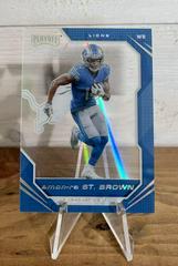 Amon Ra St. Brown [Holo Silver] #PMR-28 Football Cards 2021 Panini Chronicles Playoff Momentum Rookies Prices