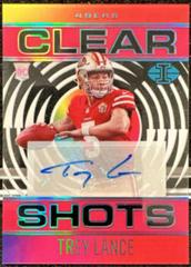 Trey Lance [Signature Pink] #CS-18 Football Cards 2021 Panini Illusions Clear Shots Prices
