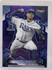 Taj Bradley [Purple] #1 Baseball Cards 2023 Bowman's Best Prices