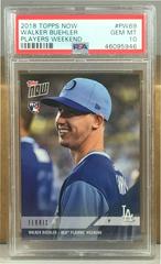 Walker Buehler #PW69 Baseball Cards 2018 Topps Now Players Weekend Prices