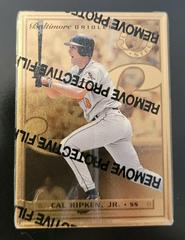 Cal Ripken Jr. [Gold Promo] #17 Baseball Cards 1996 Leaf Steel Prices