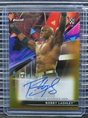 Bobby Lashley [Gold] #RA-BL Wrestling Cards 2021 Topps Finest WWE Roster Autographs Prices