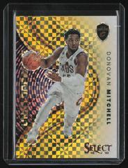 Donovan Mitchell [Gold] #19 Basketball Cards 2022 Panini Select Unstoppable Prices