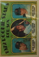 Red Sox Rookies [Garman, Cooper, Fisk] #79 Baseball Cards 1972 Topps Prices